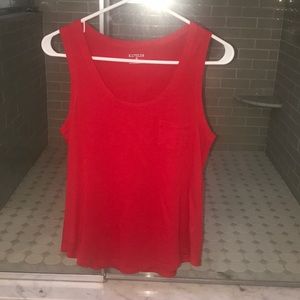 Casual and Comfortable Red Express Tank